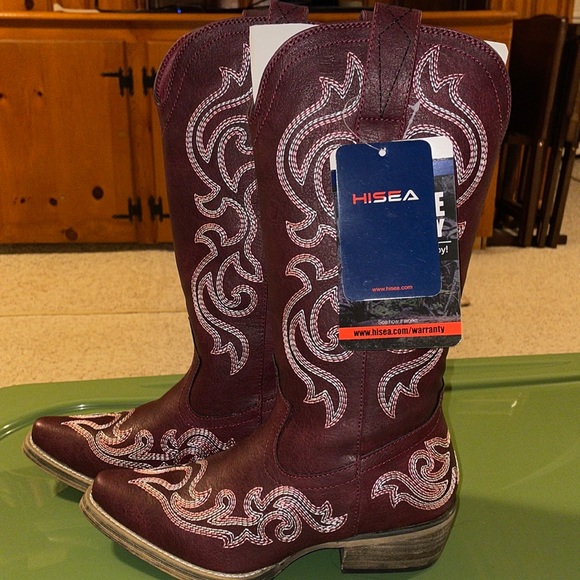 HISEA Cowgirl Boots for Women - Picture 2 of 9